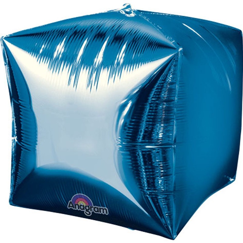 15" Blue Cube
