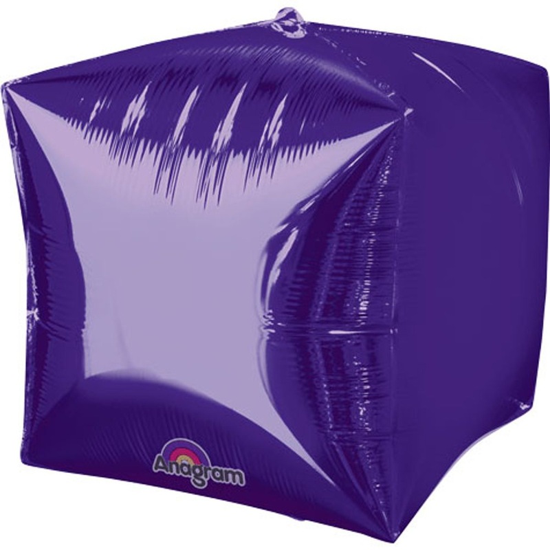 15" Purple Cube