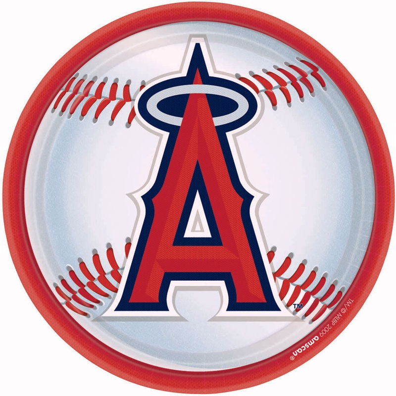Anaheim Angels Dinner Plates (18ct)
