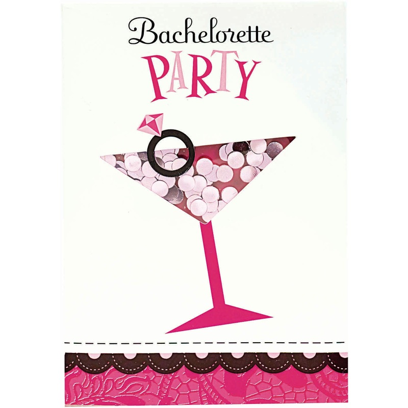 Bachelorette Party Shaker Invitations
