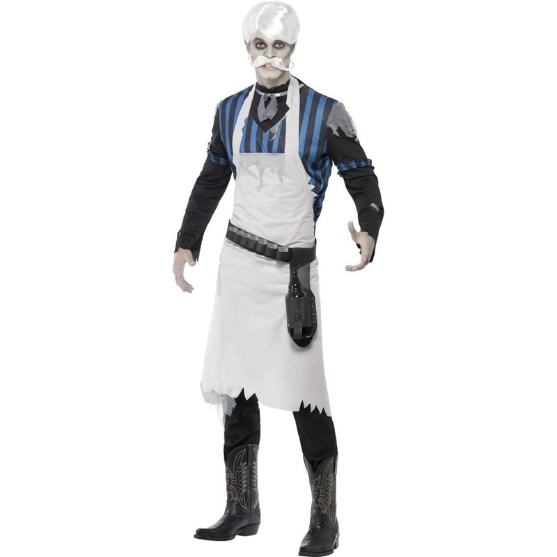 Ghost Town Bar Keeper Men's Costume