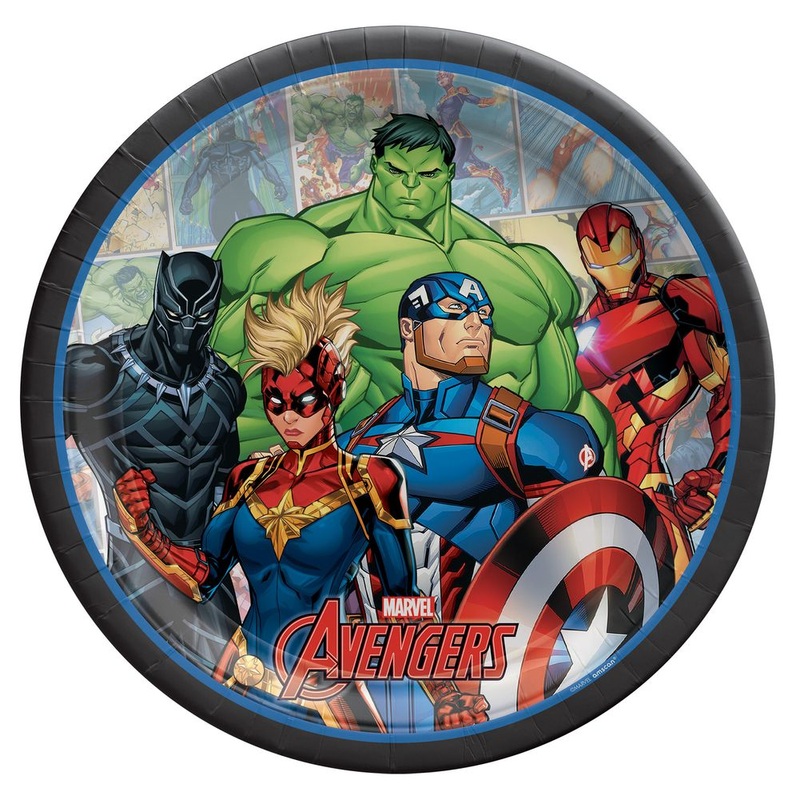 Marvel Powers Unite Dinner Plates (8ct)