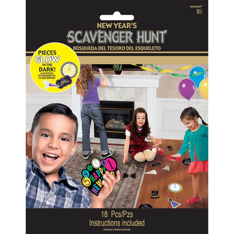 New Years Scavenger Hunt Game