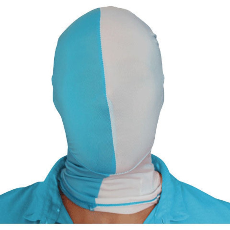 Turquoise/white Morph Mask
