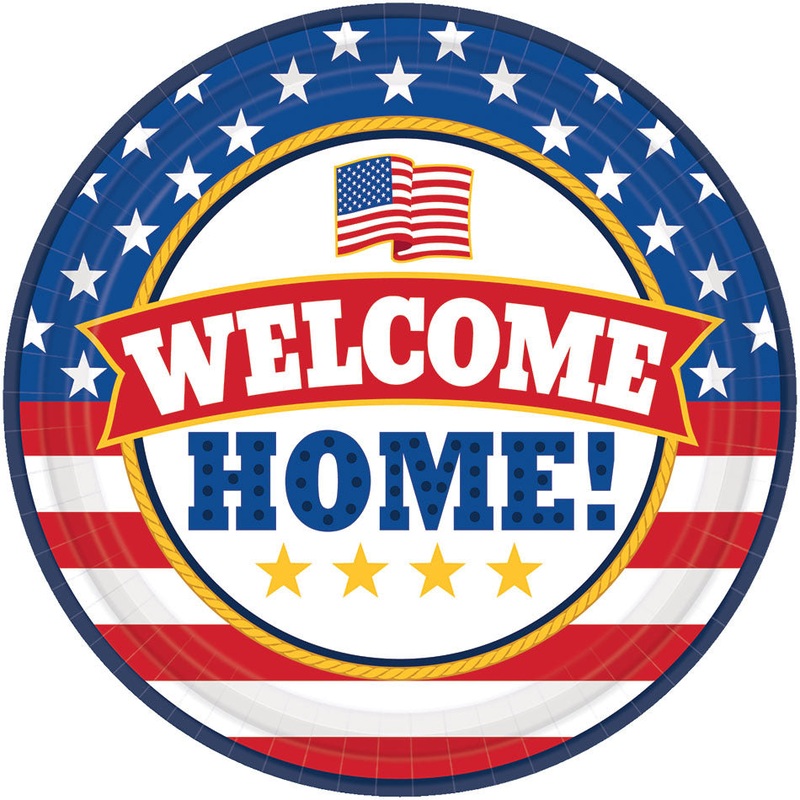Welcome Home Dessert Plates (18 ct)