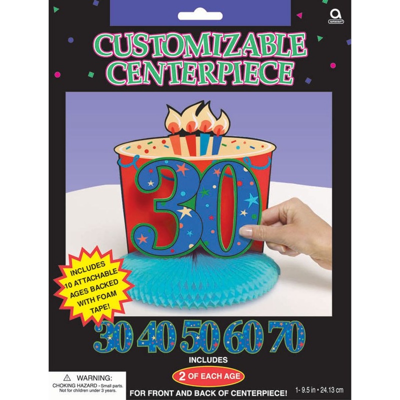 A Year To Celebrate - Happy Birthday Centerpiece