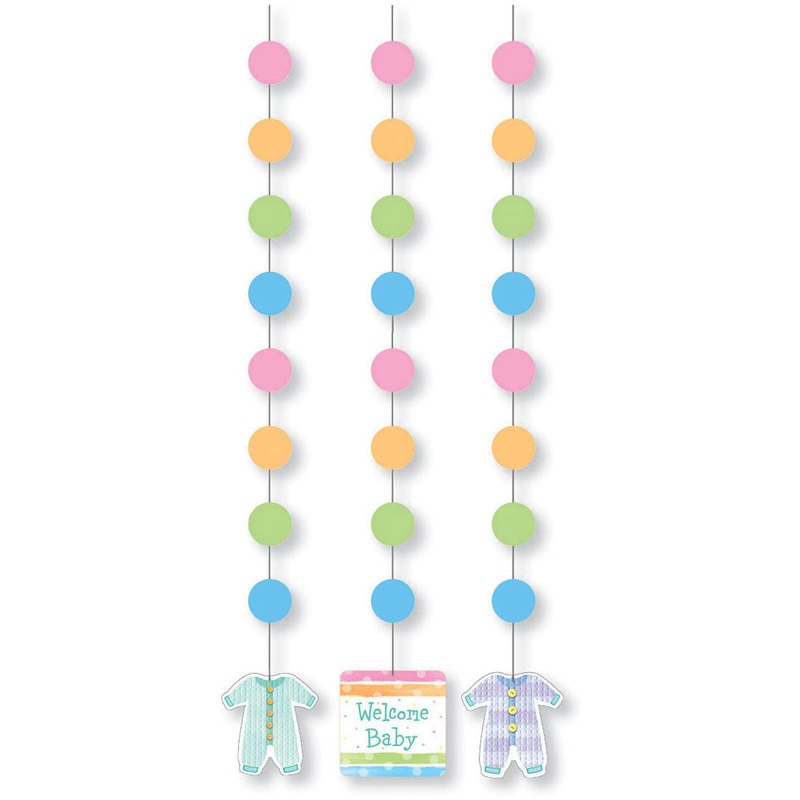 Baby Clothes Hanging Cutouts (3 ct)