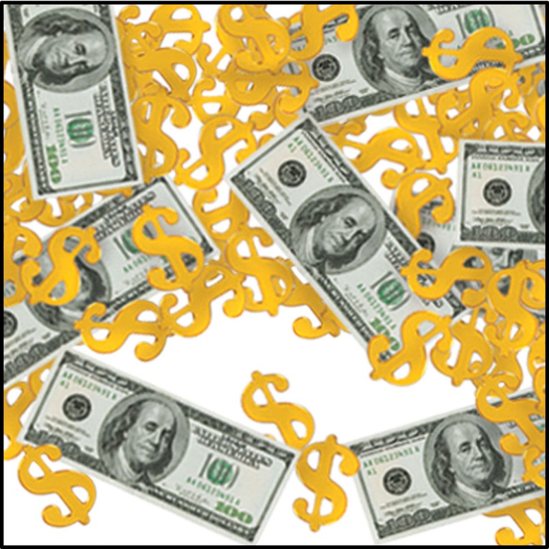 Big Buck Printed Confetti