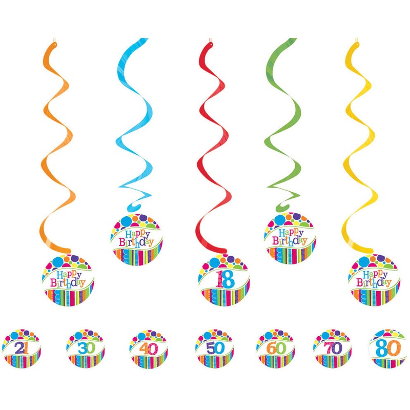 Bright and Bold Dizzy Danglers