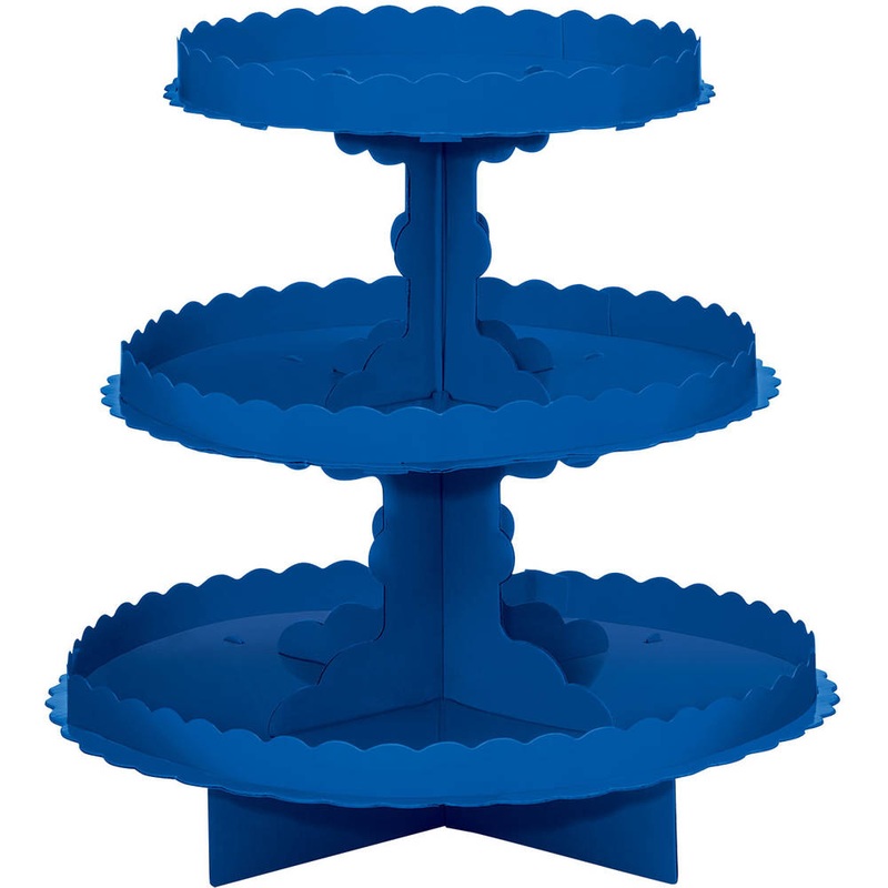 Bright Royal Blue Treat Stand
