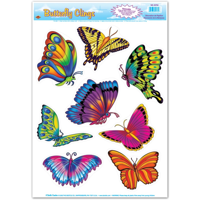 Butterfly Clings
