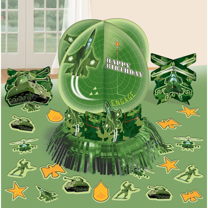Camouflage Table Decorating Kit