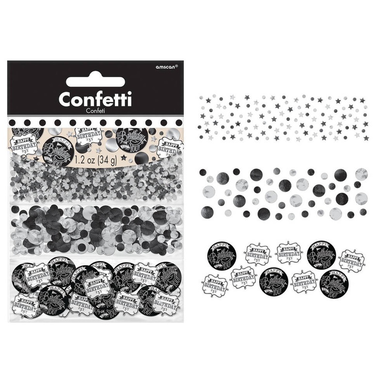 Chalkboard Birthday Confetti Pack