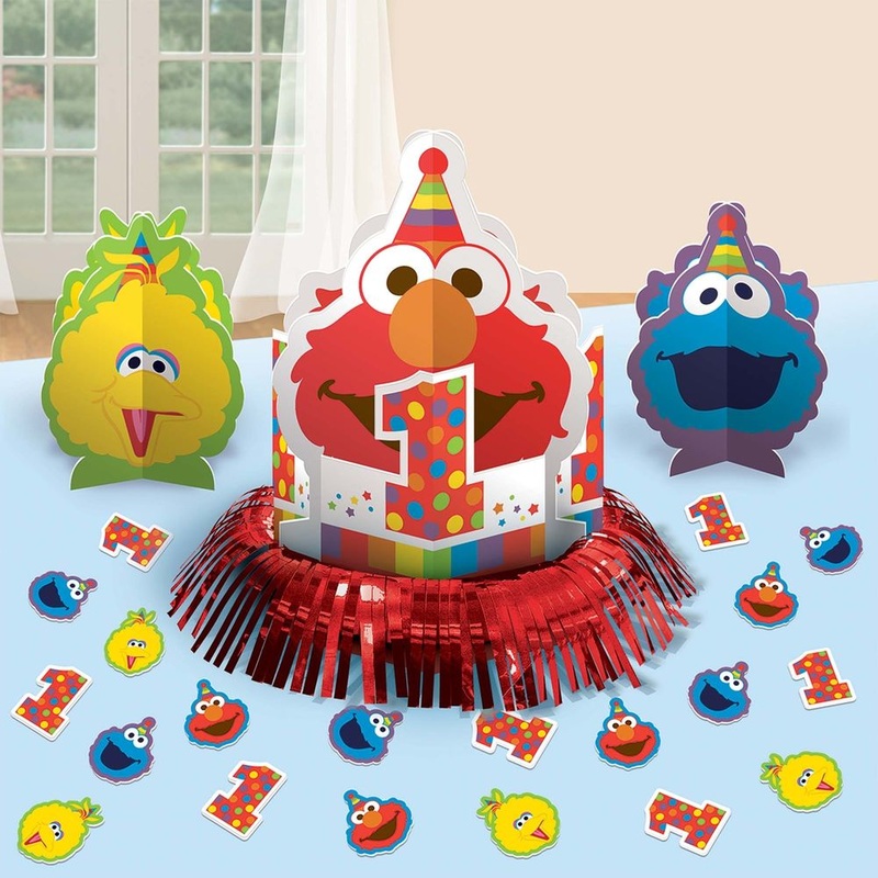 Elmo Turns One Table Decoration Kit