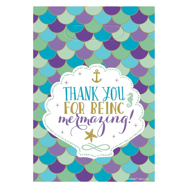 Mermaid Wishes Loot Bags (8 ct)