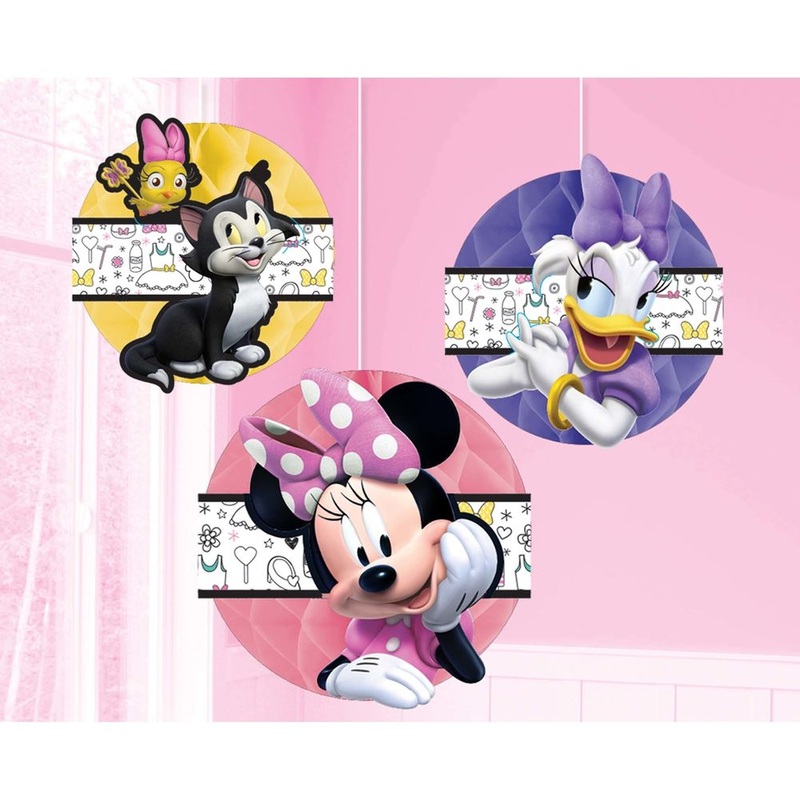 Minnie Mouse Happy Helpers Hanging Decor (3 ct)