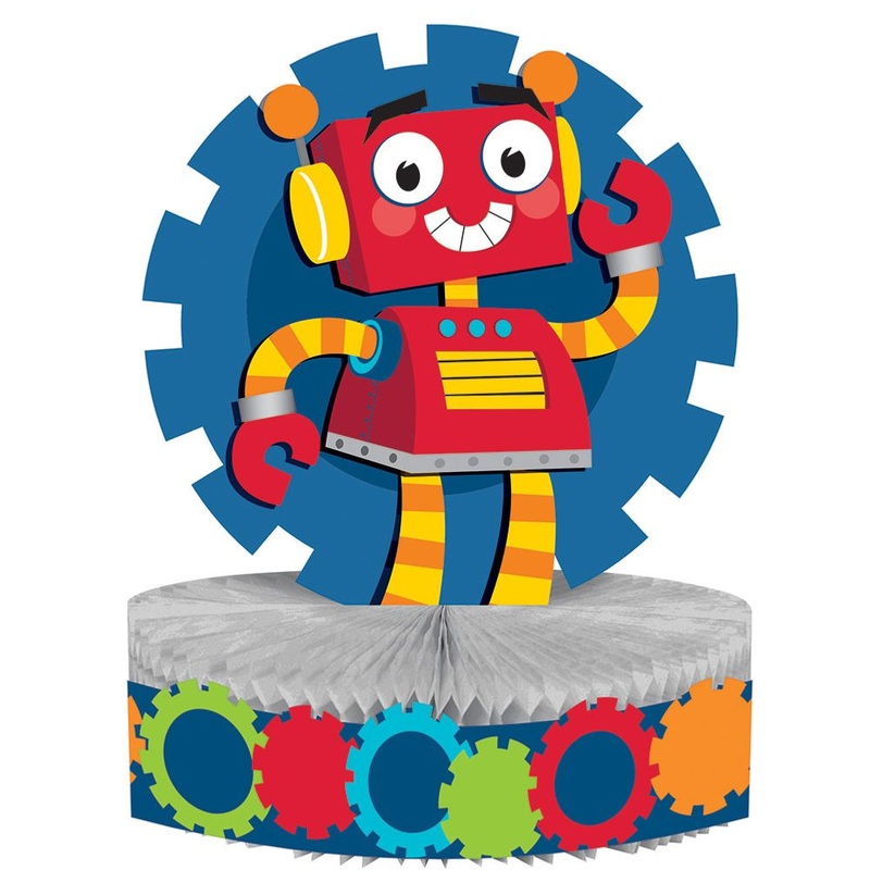 Party Robots Centerpiece