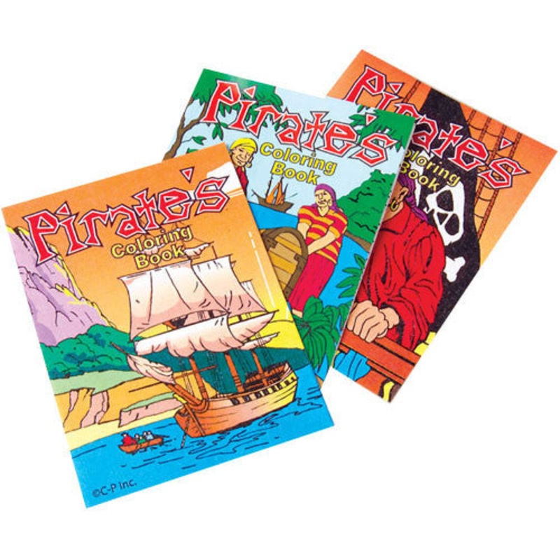 Pirate Coloring Books (12ct)