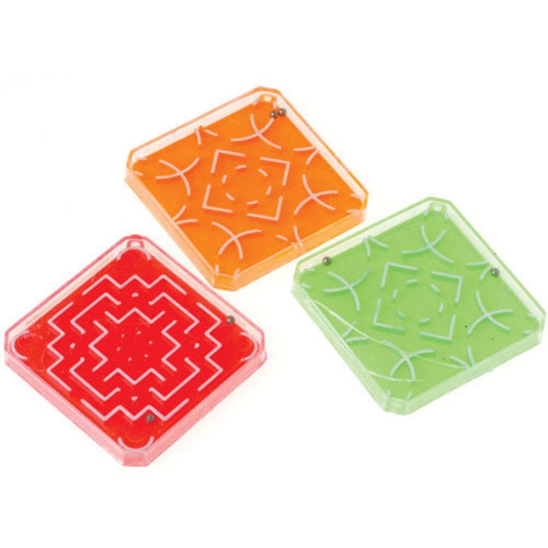Solid Color Maze Puzzles