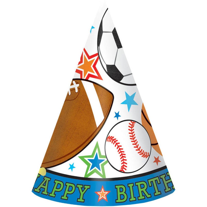 Sports Party Party Hats