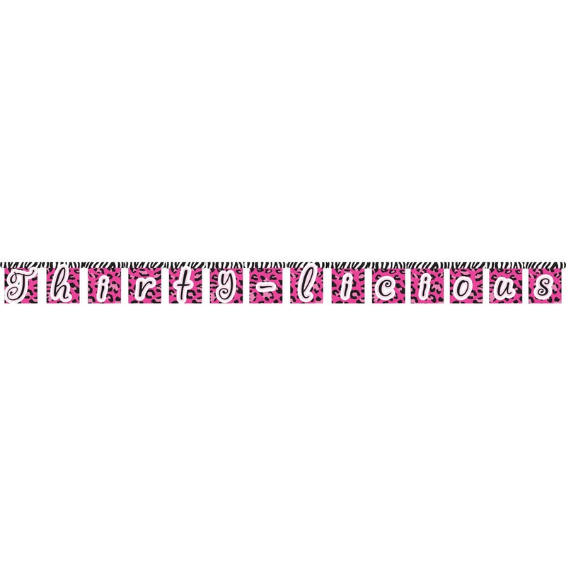 Thirty-Licious Jointed Banner, Large