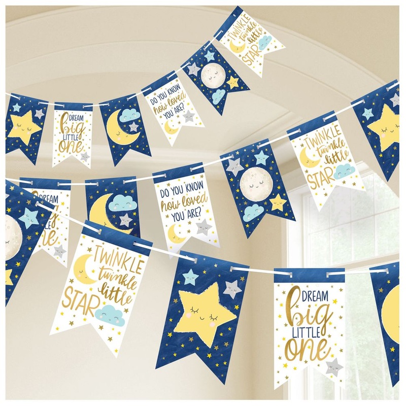 Twinkle Little Star Pennant Banner