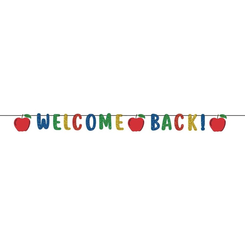 Welcome Back Letter Banner (1 ct)