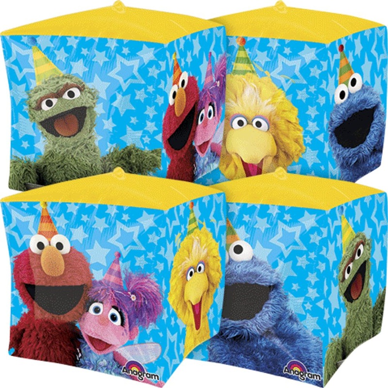 15" SESAME STREET FUN CUBEZ