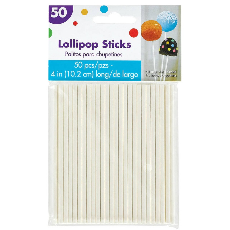 4" Lollipop Sticks (50ct)