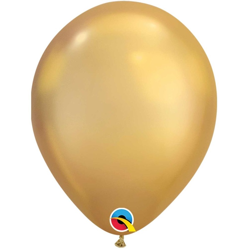 7" Chrome Gold
