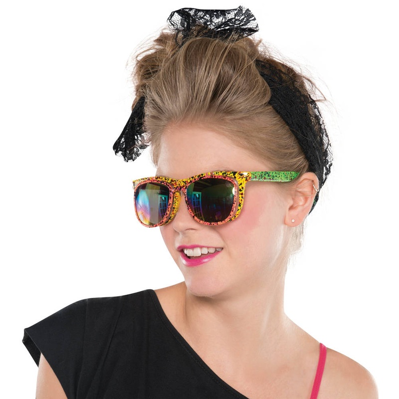 80's Neon Flip Up Shades