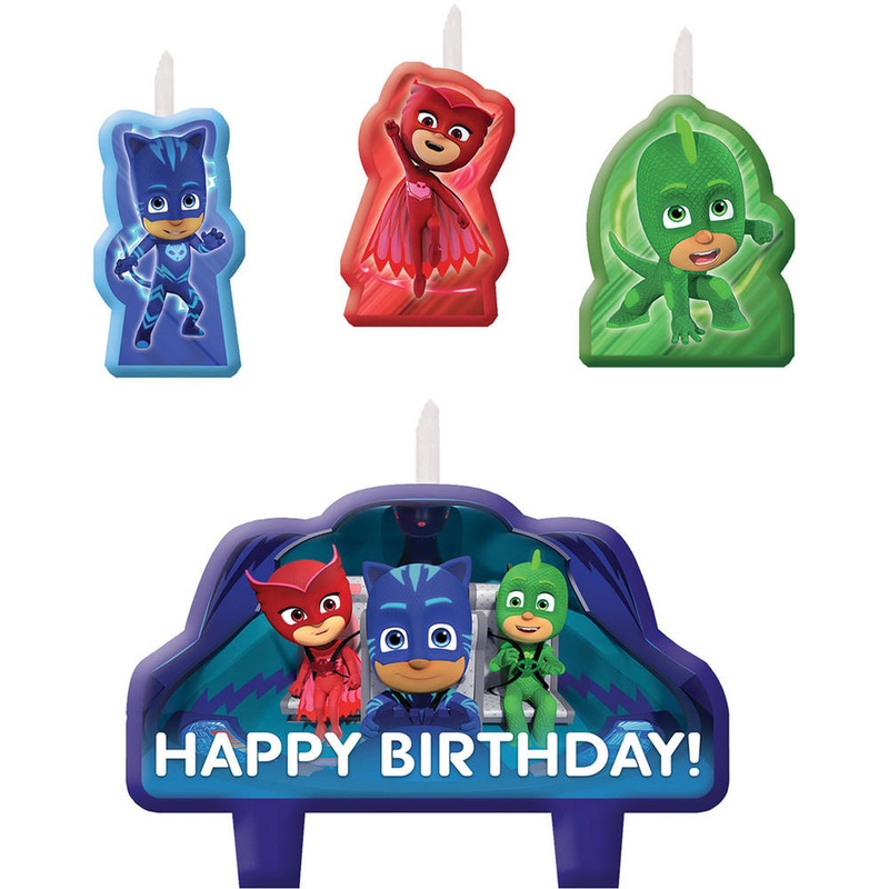 Amscan PJ Masks Candle Sets (4 ct)