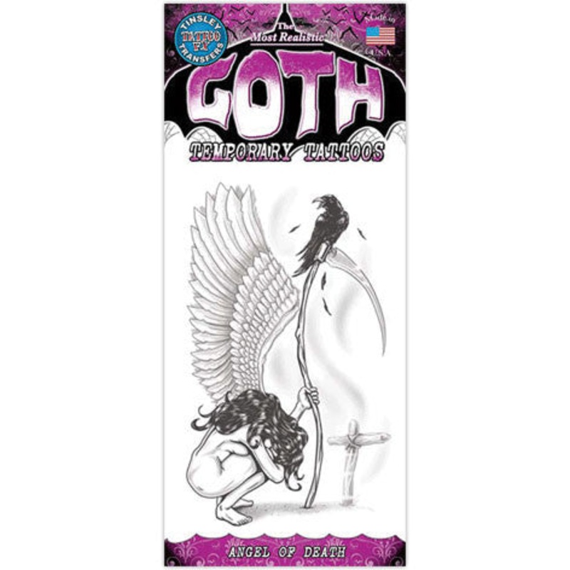 ANGEL OF DEATH GOTH TATTOO
