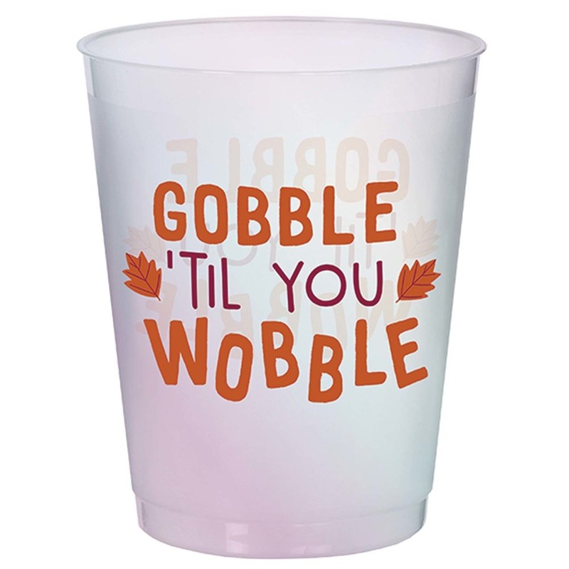 CUPS THANKSGIVING FROSTED