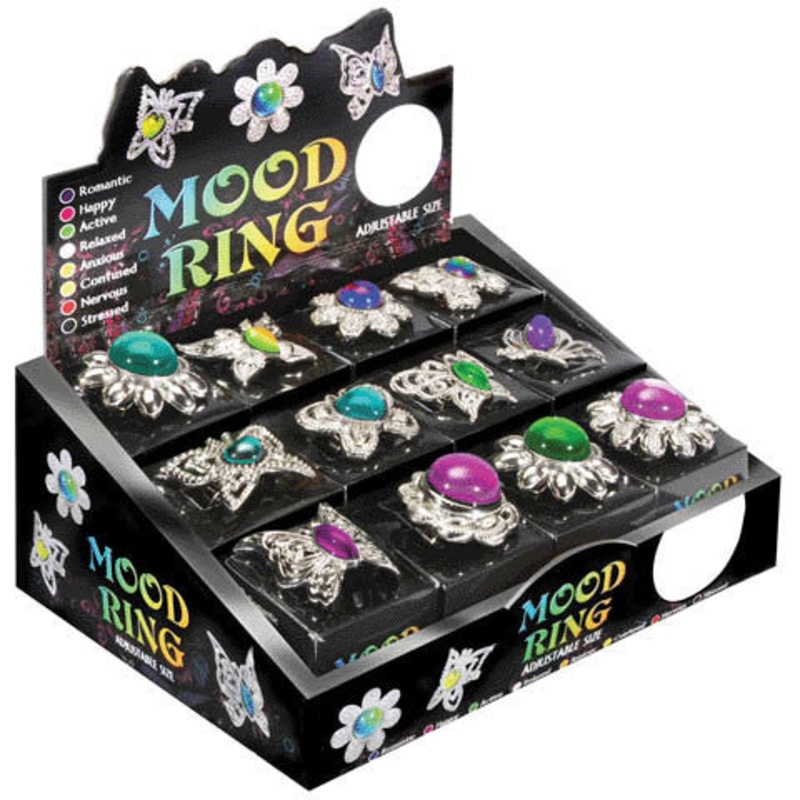 Deluxe Mood Ring 12 count