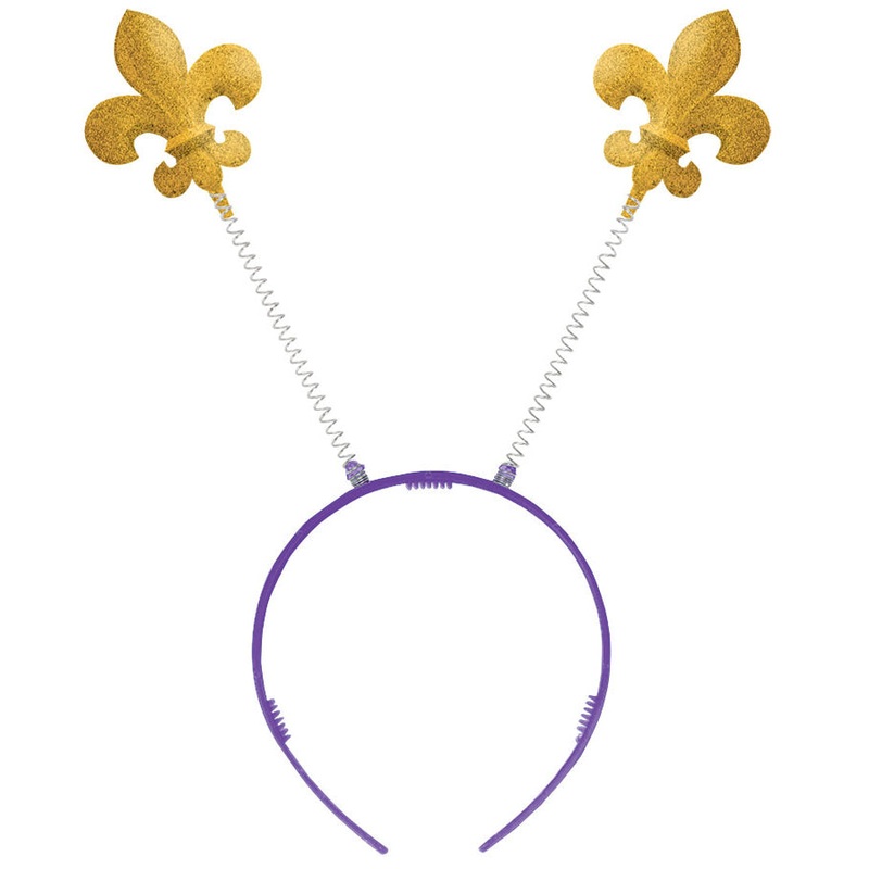 Mardi Gras Glitter Headbopper