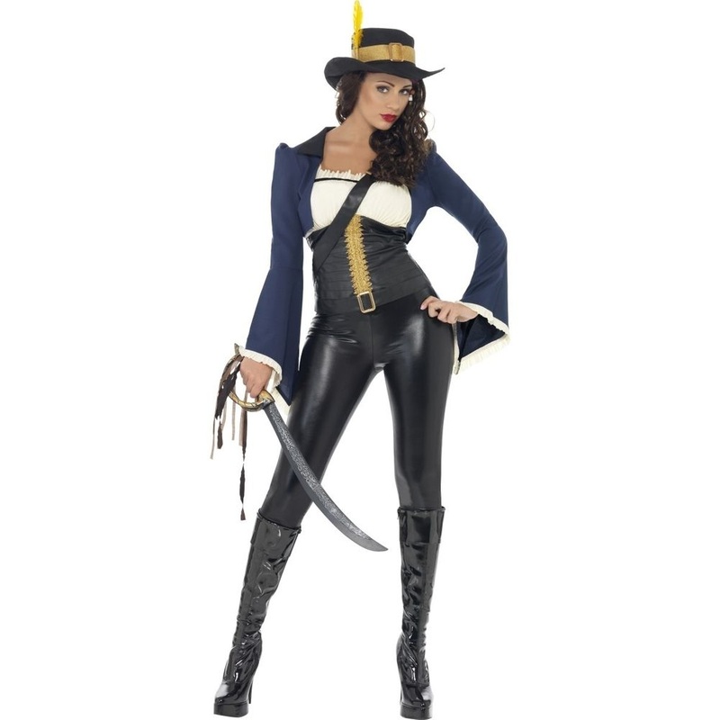 Penelope Pirate Women's Costume Medium US 10-12