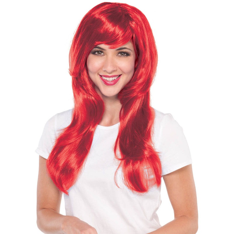 Red Glamorous Wig