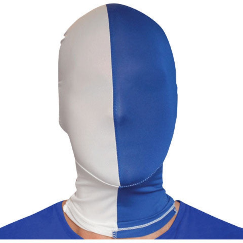 White/blue Morph Mask