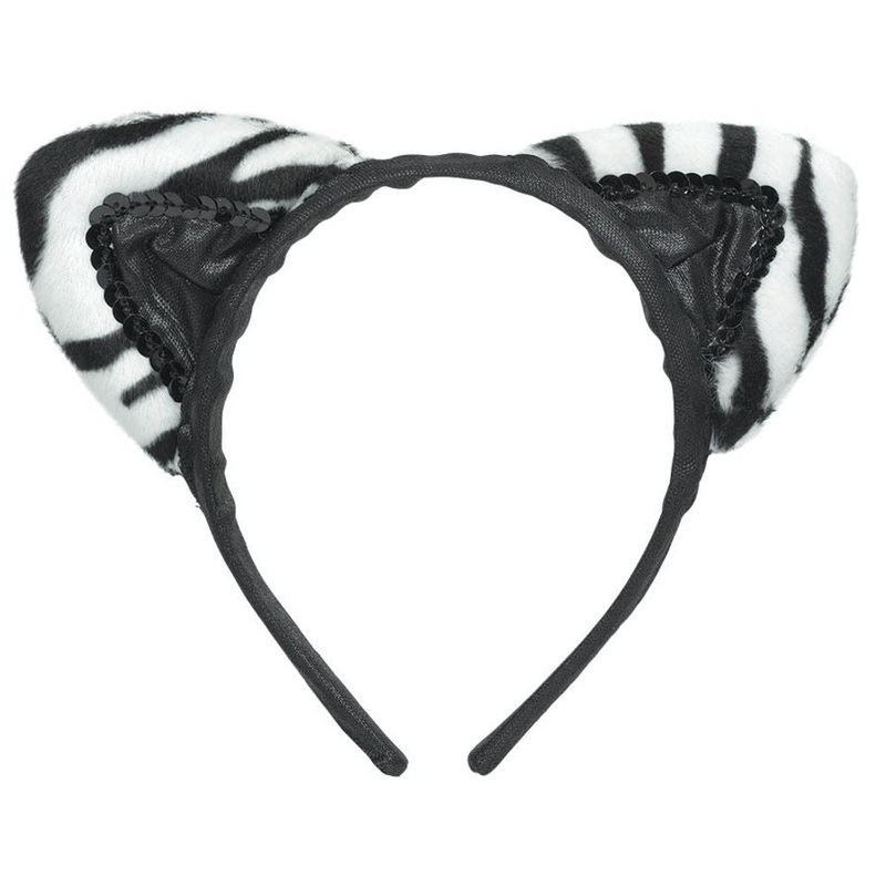Zebra Ears Headband