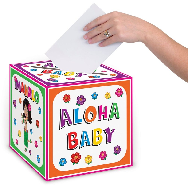 Aloha Baby Card Box