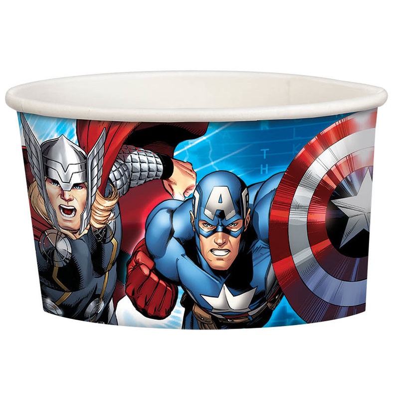 Avengers 9.5oz Paper Treat Cups (8ct)