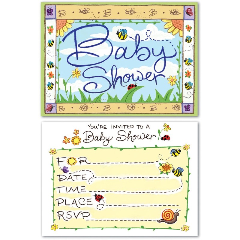B Is For Baby Invitations