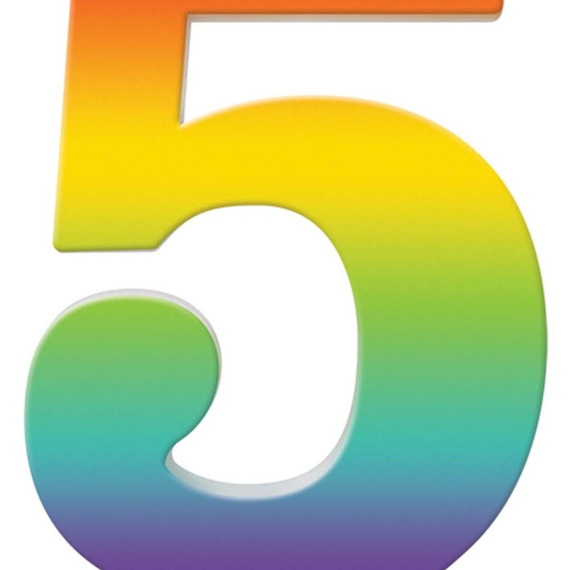 Birthday Celebration #5 Candle