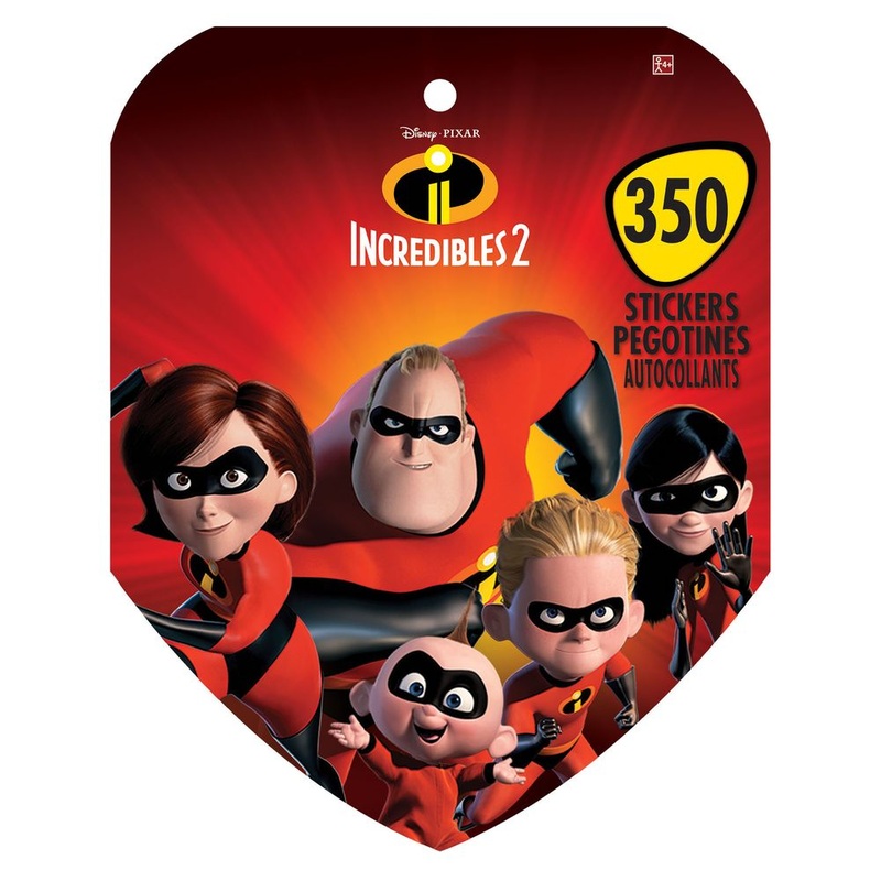 Incredibles 2 Sticker Activity Book