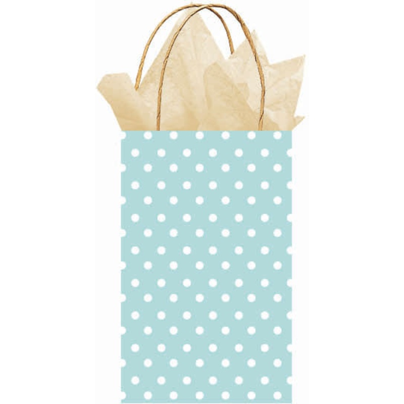 Light Blue Dots Cub Gift Bag