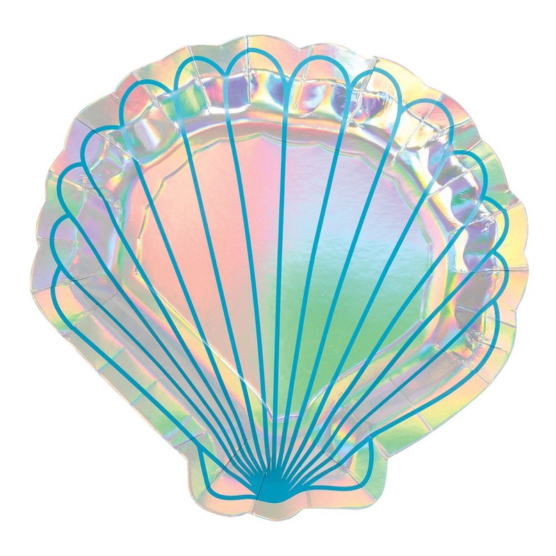 Mermaid Wishes Dessert Plates (8 ct)