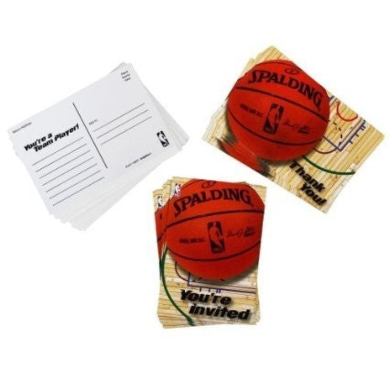 NBA Spalding Invitations