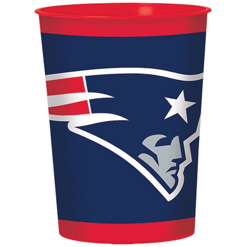 New England Patriots 16oz Plastic Favor Cup