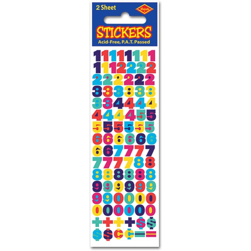 NUMBER STICKERS
